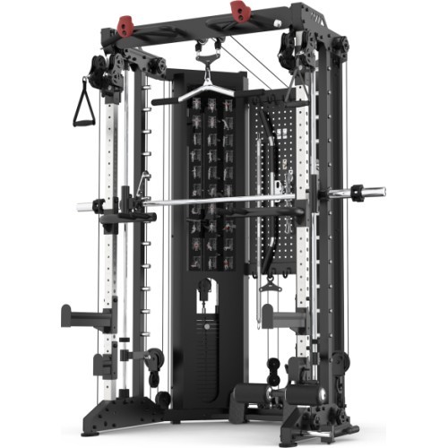Функциональный тренажёр Смита Newton Fitness Black Series FSM-700