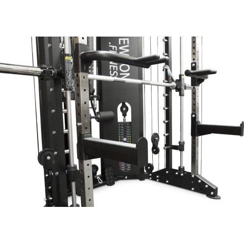 Функциональный тренажёр Смита Newton Fitness Black Series FSM-700
