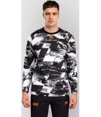 Мужская футболка UFC Zenith by Venum Authentic Fight Week с длинным рукавом, белая