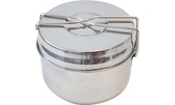 Cookware Yate Basic Pot, 3 Parts, Stainless Steel