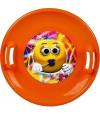 Sniega šķīvītis STT - Orange Emoji Girl