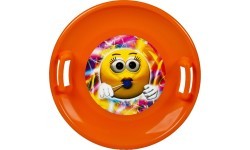 Snow Saucer STT - Orange Emoji Girl