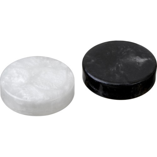 Philos Backgammon Playing Pieces Set M 28 mm b/w