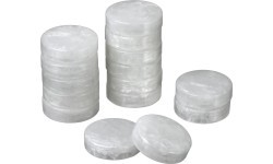 Bekgemona kauliņu komplekts Philos M 28 mm melns/balts