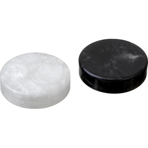 Philos Backgammon Playing Pieces Set L 34 mm b/w
