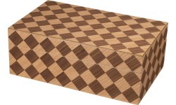 Коробка для шахматных фигур Philos Checkered, 95 мм