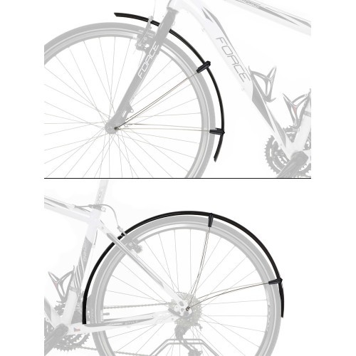 Fender set FORCE 36 Aluflex Road 28", 36mm (black)