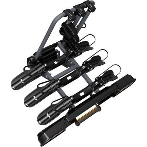 Velosipēdu turētājs Peruzzo Pure Instinct 3 velosipēdiem, uz sakabes, atliecams, tērauds