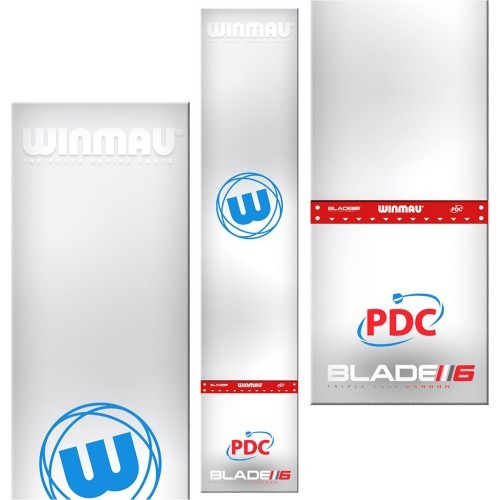 Winmau Clearzone caurspīdīgs PVC šautriņu paklājs