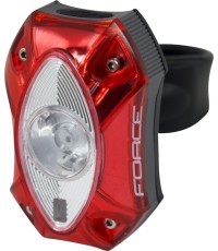Задний фонарь FORCE Red 1 Cree LED 60 лм, USB
