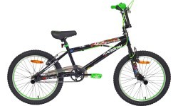 Velosipēds Karbon BMX 20 black-green