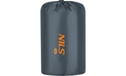 Divvietīgs guļammaiss Nils Camp NC2001 antracīta un oranžā krāsā