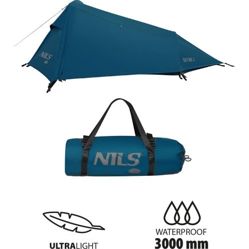Īpaši viegla zila telts NC2502 SKYAIR 2 NILS CAMP