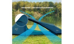 Īpaši viegla zila telts NC2502 SKYAIR 2 NILS CAMP