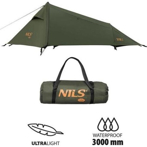 Ультралегкая зеленая палатка NC2502 Skyair 2 Nils Camp