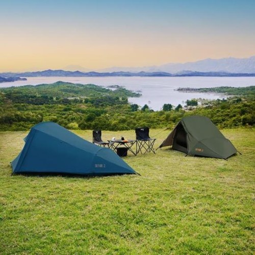 Ультралегкая зеленая палатка NC2502 Skyair 2 Nils Camp