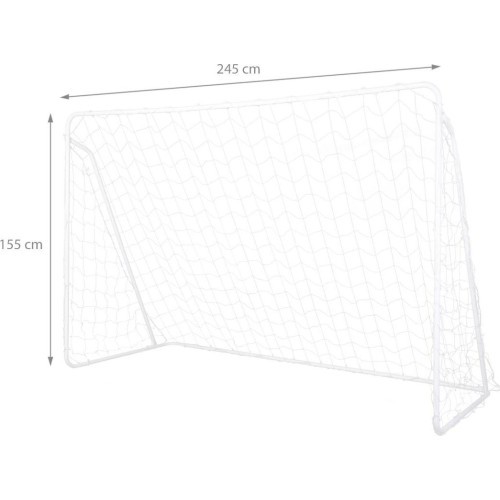 Futbola vārtu tīkls NILS NT8245 245x155x80 cm