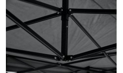 Party tent scissor 3x6m grey WATERPROOF