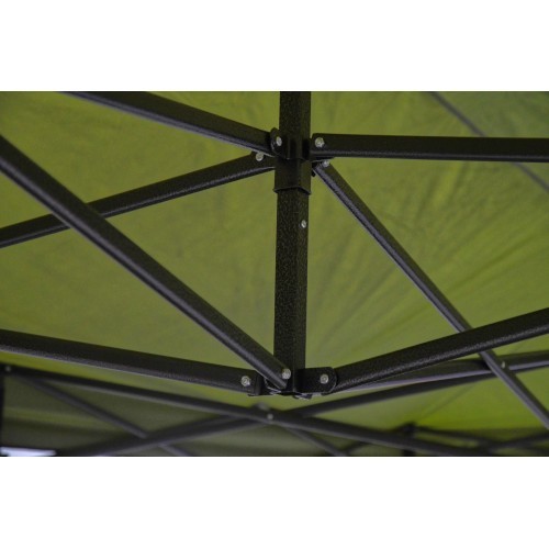 Party tent scissor 3x6m green WATERPROOF
