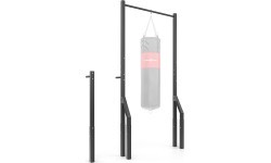 External pull-up bar with bag holder and short handrails for dips MO-Z3 - Marbo Sport