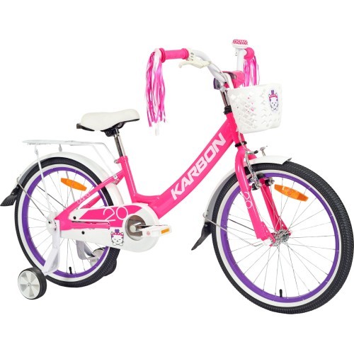 Velosipēds Karbon Tiara 20, rozā