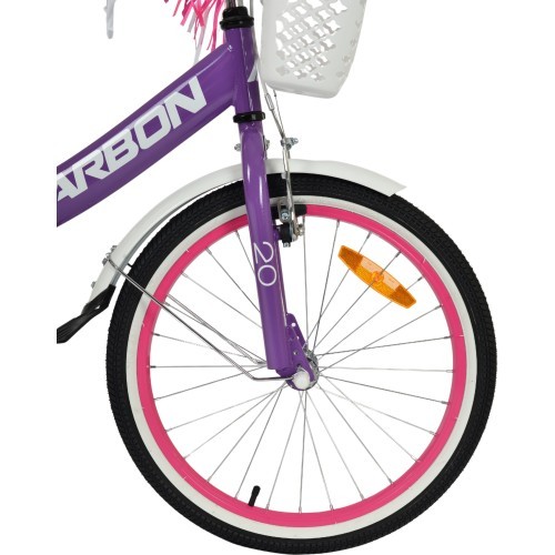 Karbon Tiara 20 bicycle, violet