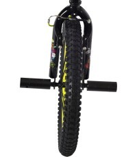 Velosipēds Karbon BMX 20, black-lime