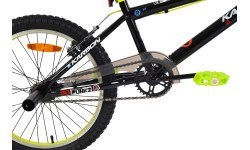 Velosipēds Karbon BMX 20, black-lime