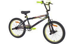 Velosipēds Karbon BMX 20, black-lime