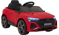 Audi SQ8 vehicle Red