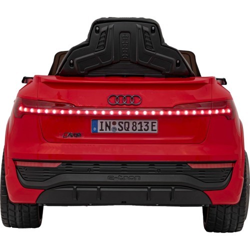 Audi SQ8 vehicle Red