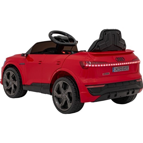 Audi SQ8 vehicle Red