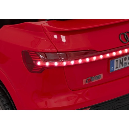 Audi SQ8 vehicle Red