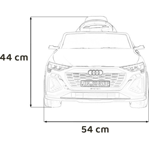 Электромобиль Audi SQ8 красный