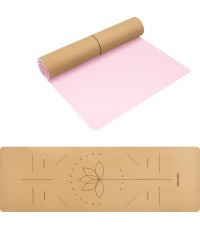 Cork yoga mat Spokey SAVASANA