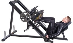 Kāju spiešanas un Hack Squat trenažieris inSPORTline X-NT L10