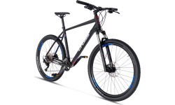 CROSS Fusion X 27.5", 20 скоростей, размер 16.5" (42 см), чёрный