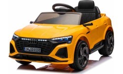 Elektromobilis Audi SQ8, dzeltens