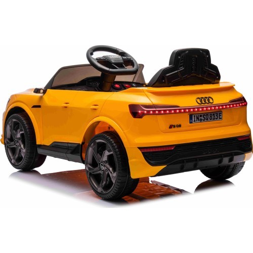 Audi SQ8 vehicle Yellow