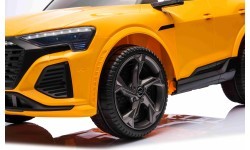 Audi SQ8 vehicle Yellow