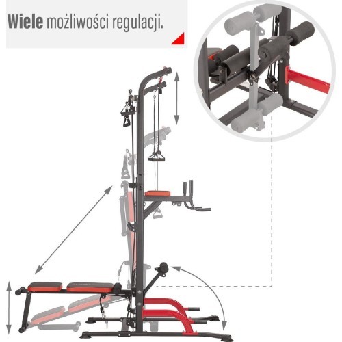 Daudzfunkcionāls pievilkšanās statīvs HMS PWL8325
