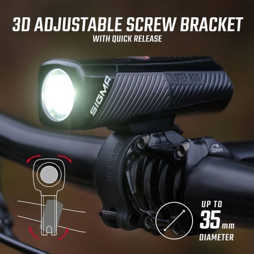 Lukturis Sigma Buster 800 USB