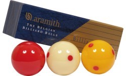 Набор профессиональных шаров для снукера Aramith Tournament Champion Pro Cup Set 52,4 мм