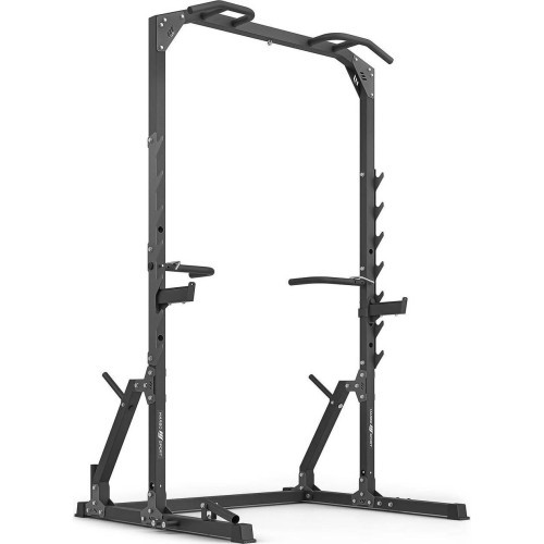Полурама Marbo Sport MS-U115 2.0 (турник со стойками и поручнями + рукоятка landmine)