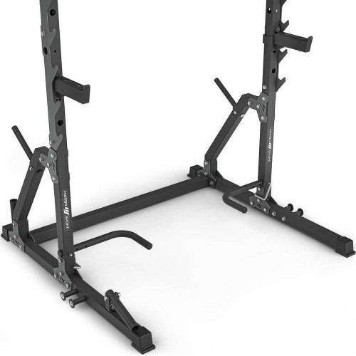 Half-rack cage (pull-up bar with stands and handrails + landmine handle) MS-U115 2.0 - Marbo Sport