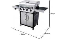 Char-Broil Convective 440S gāzes grils - 30 mb