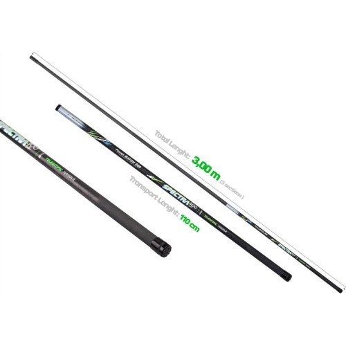 ZFISH Spectra Tele kešera kāts, 3,0 m