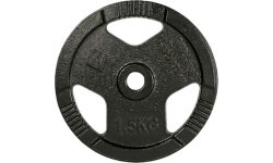 Cast Iron Weight Plate inSPORTline Hamerton Black 1.25 kg, 30 mm