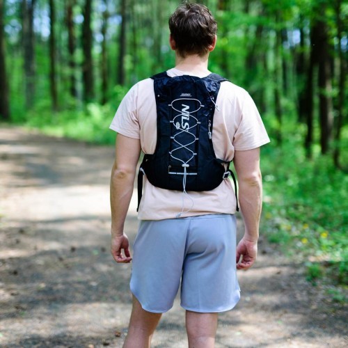 NC1797 BLACK RUNNING BACKPACK JOURNEY NILS CAMP