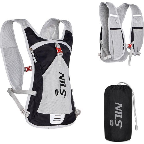 Melna skriešanas mugursoma NC1708 Tripper NILS Camp